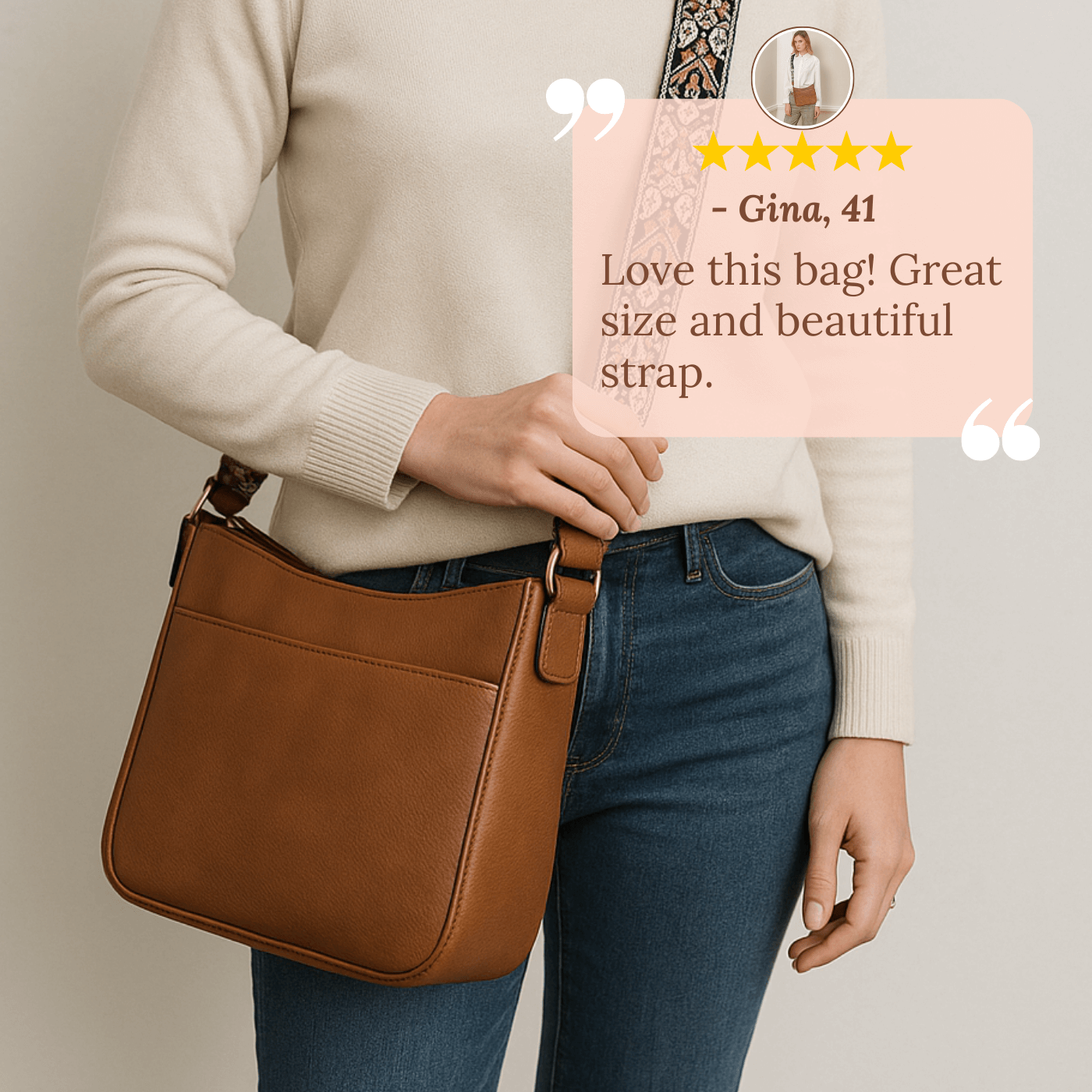 Elena's Patterned Everyday | Shoulder Bag