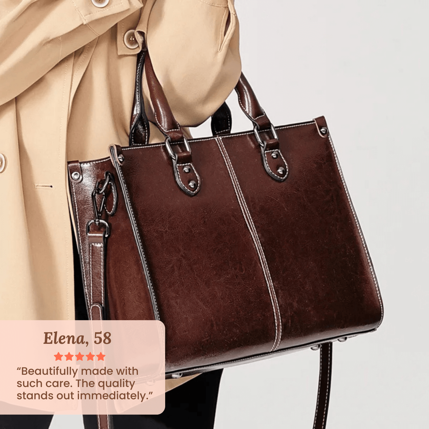 Camilla's Structured Carry | Handbag