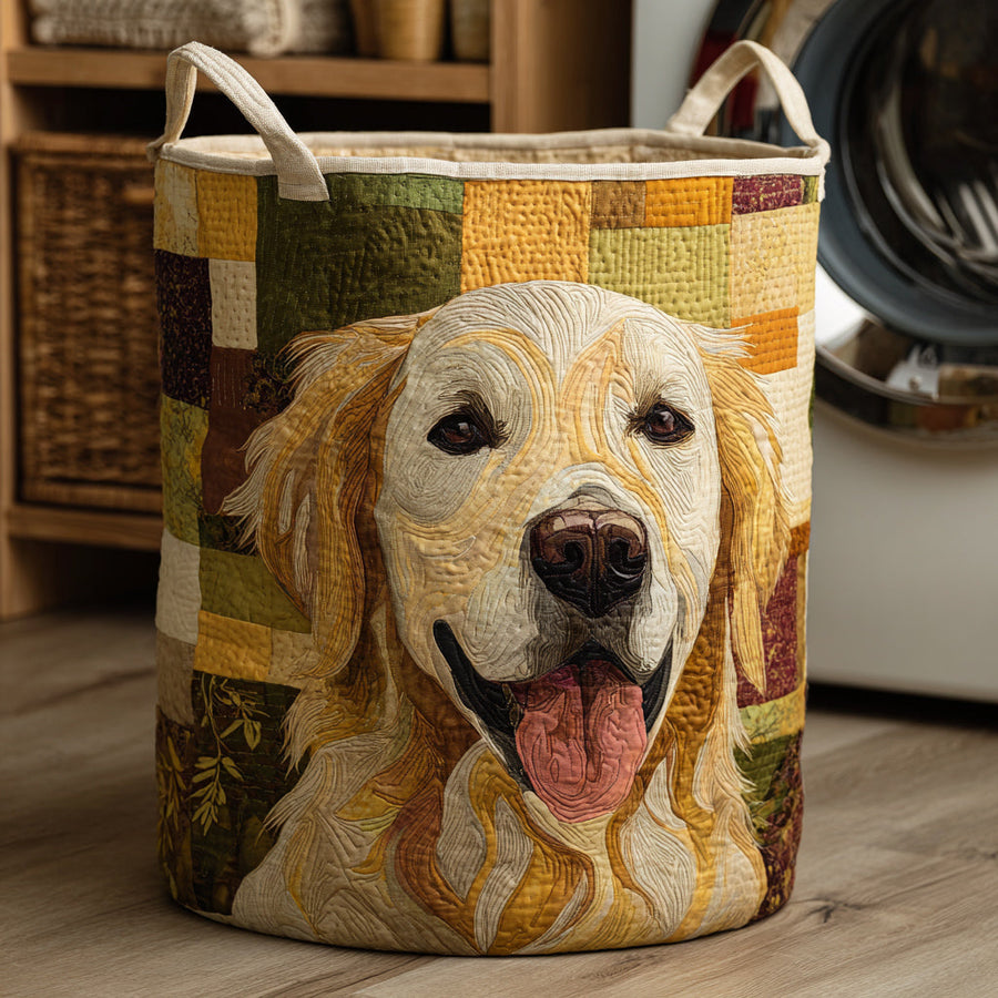 Ginevra | Hand-Quilted Laundry Basket