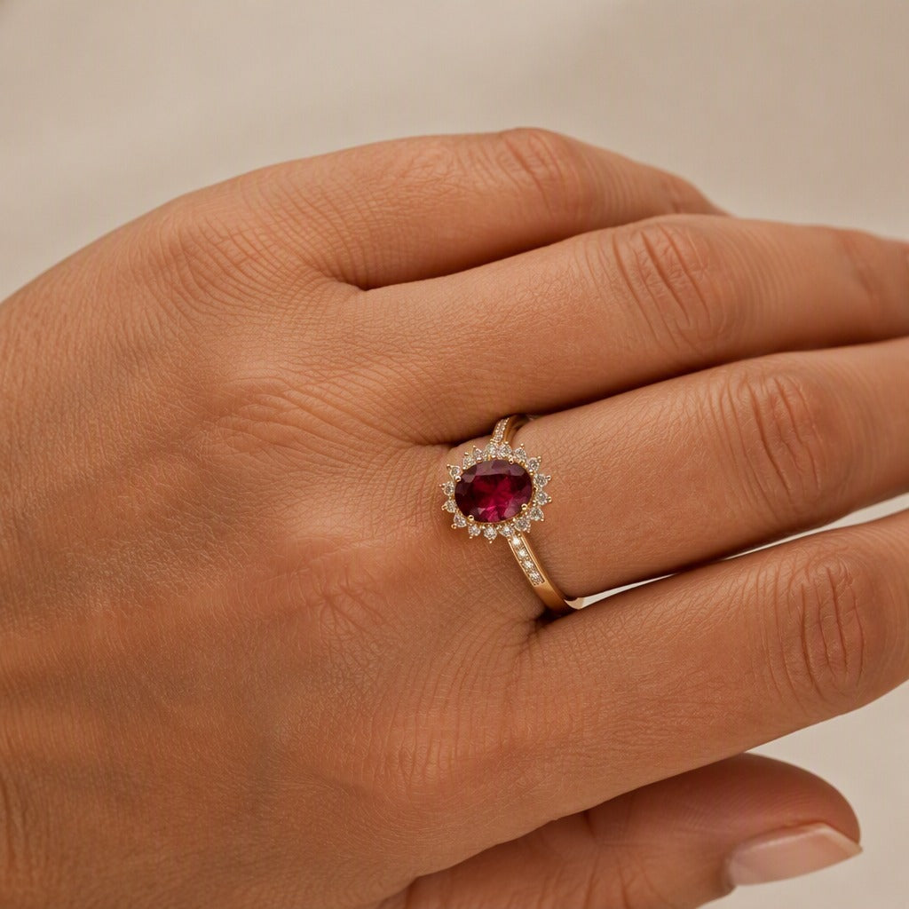 Heirloom Halo Statement Ring