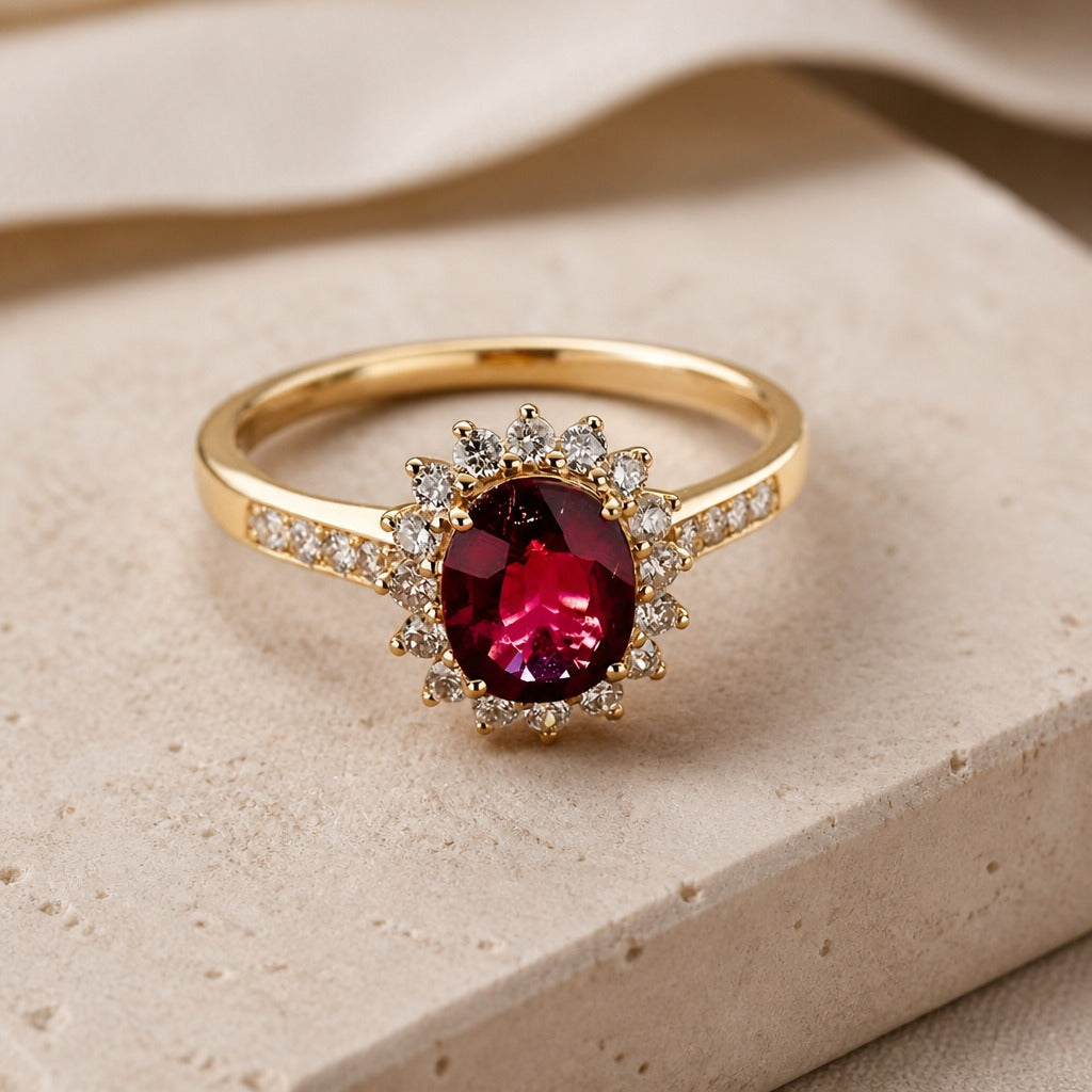 Heirloom Halo Statement Ring