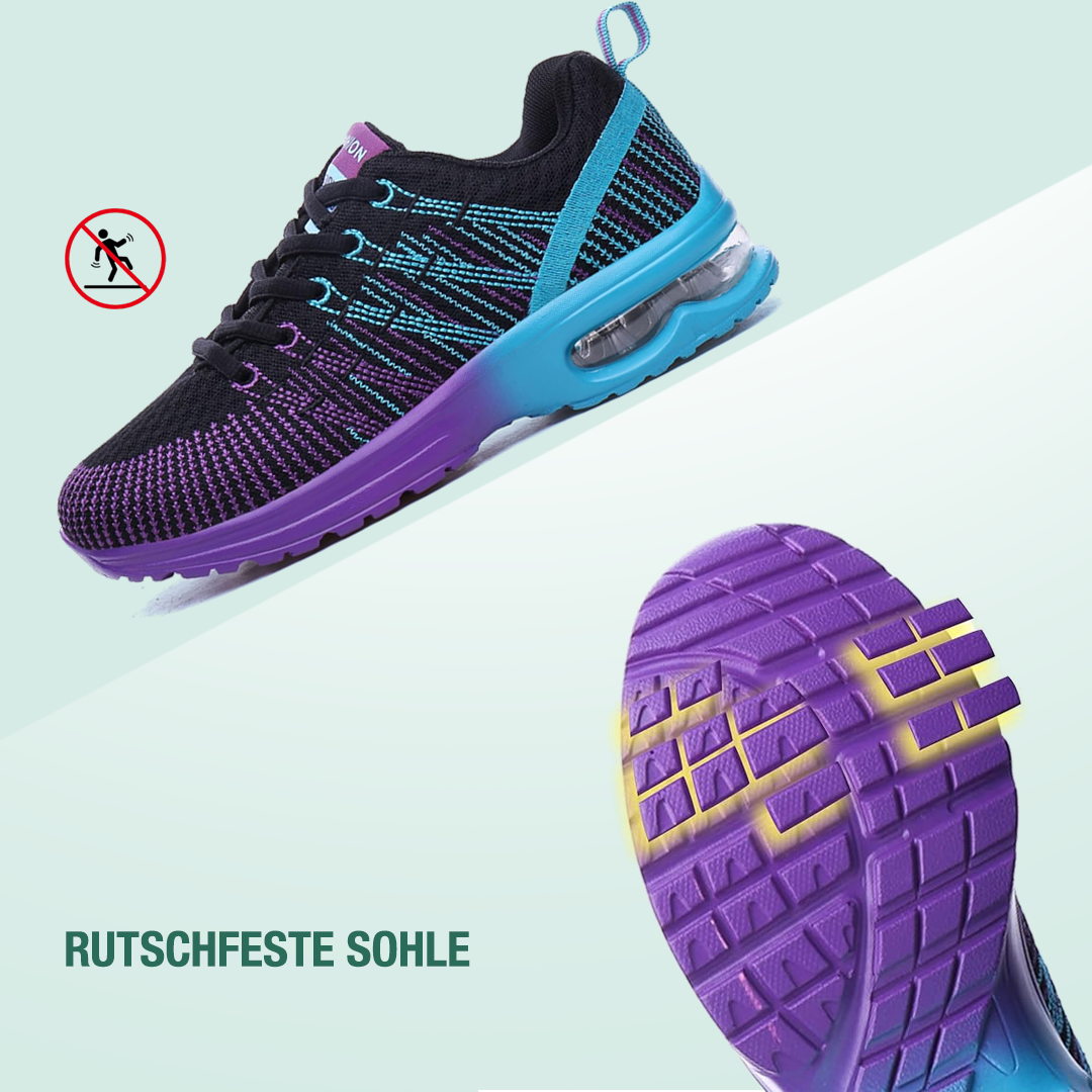 Hildatritt comfort shoes - black purple