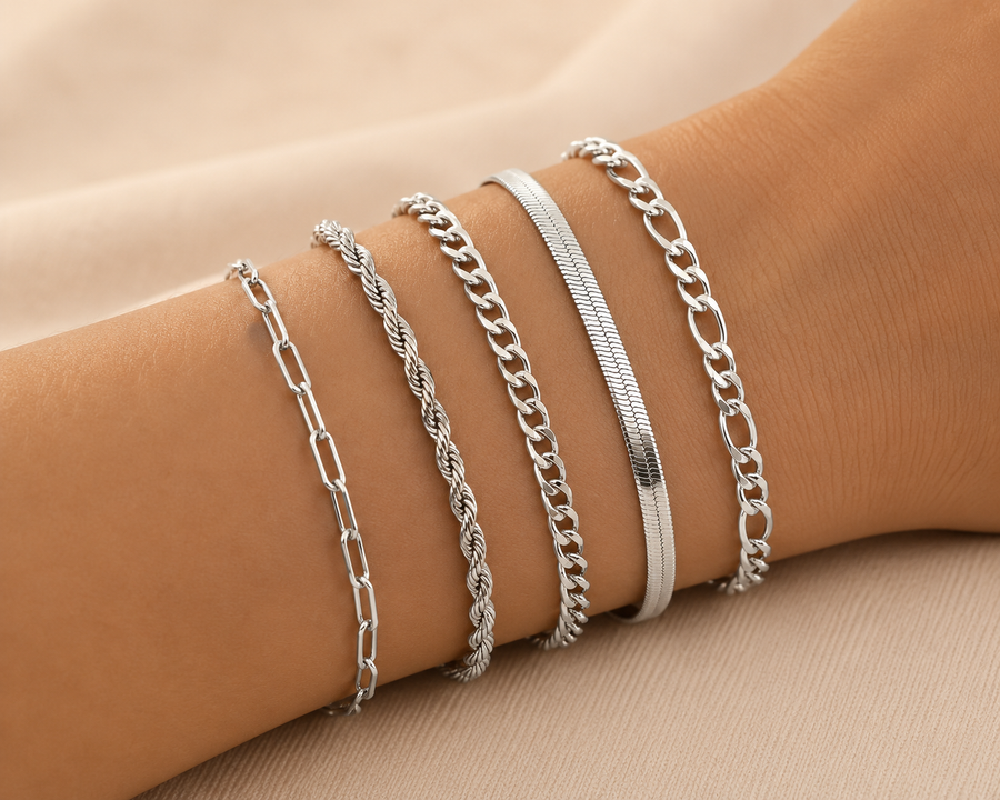 Ellis | Gold Bracelet Set