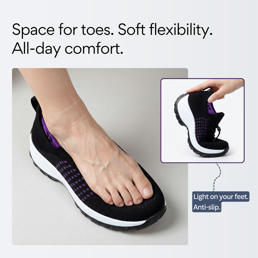 Moira | Slip-On Comfort Trainers