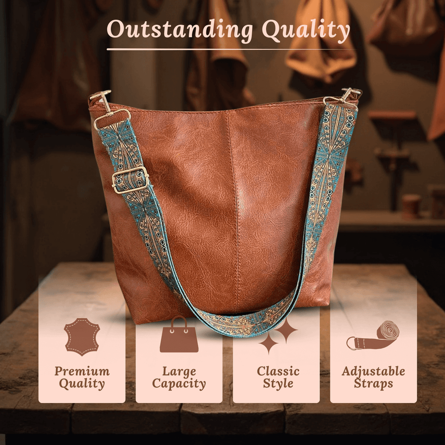 Alba's Textured Carry | Shoulder Bag