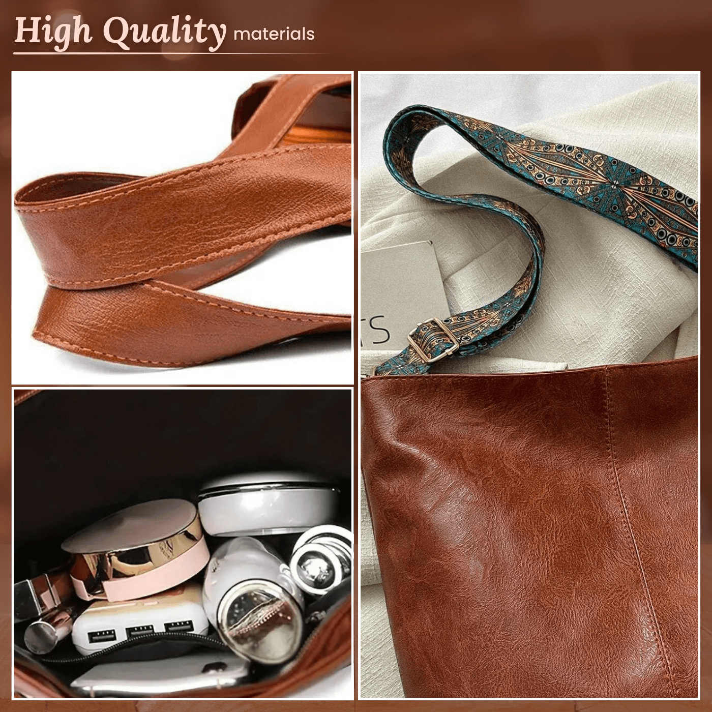Alba's Textured Carry | Shoulder Bag