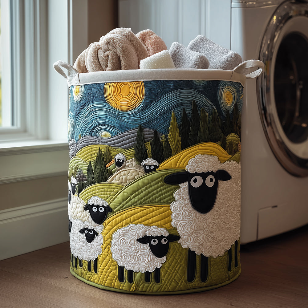 Matilde | Hand-Quilted Laundry Basket