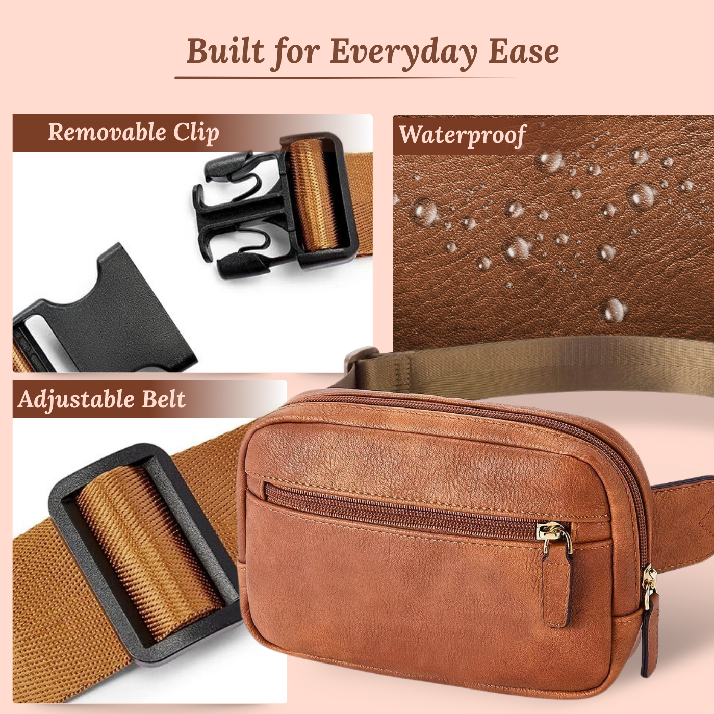 Valentina's Zip Carry | Belt Bag