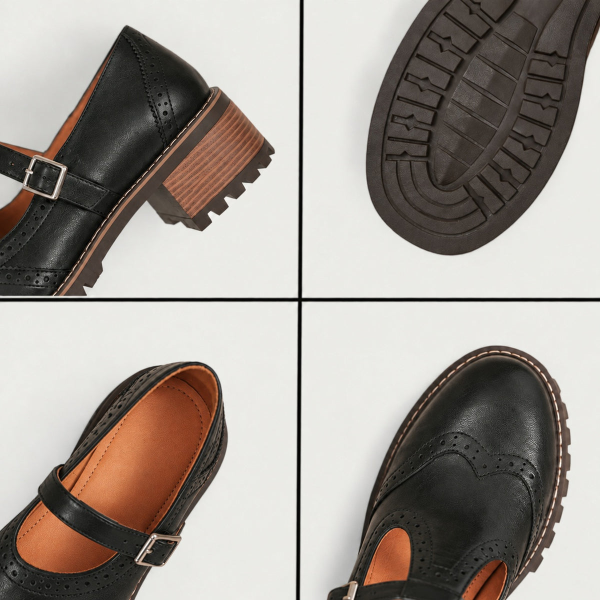 Marcella | Vintage Strap Pumps