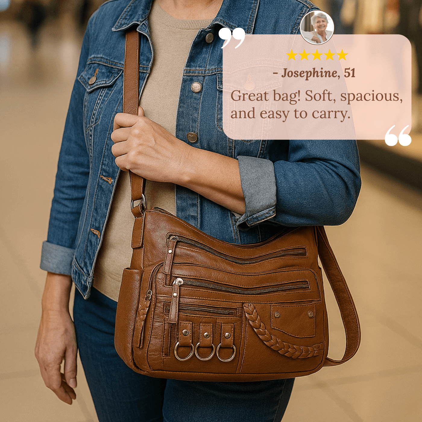 Serafina's Utility Charm | Crossbody Bag