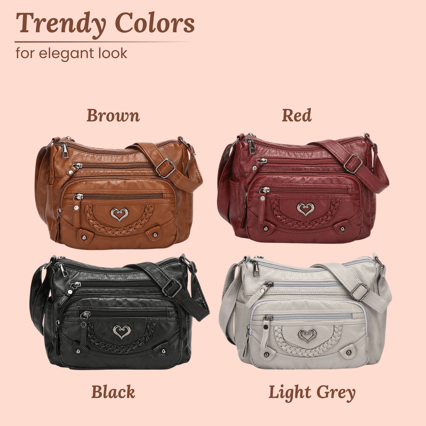 Greta's Braided Charm | Crossbody Bag