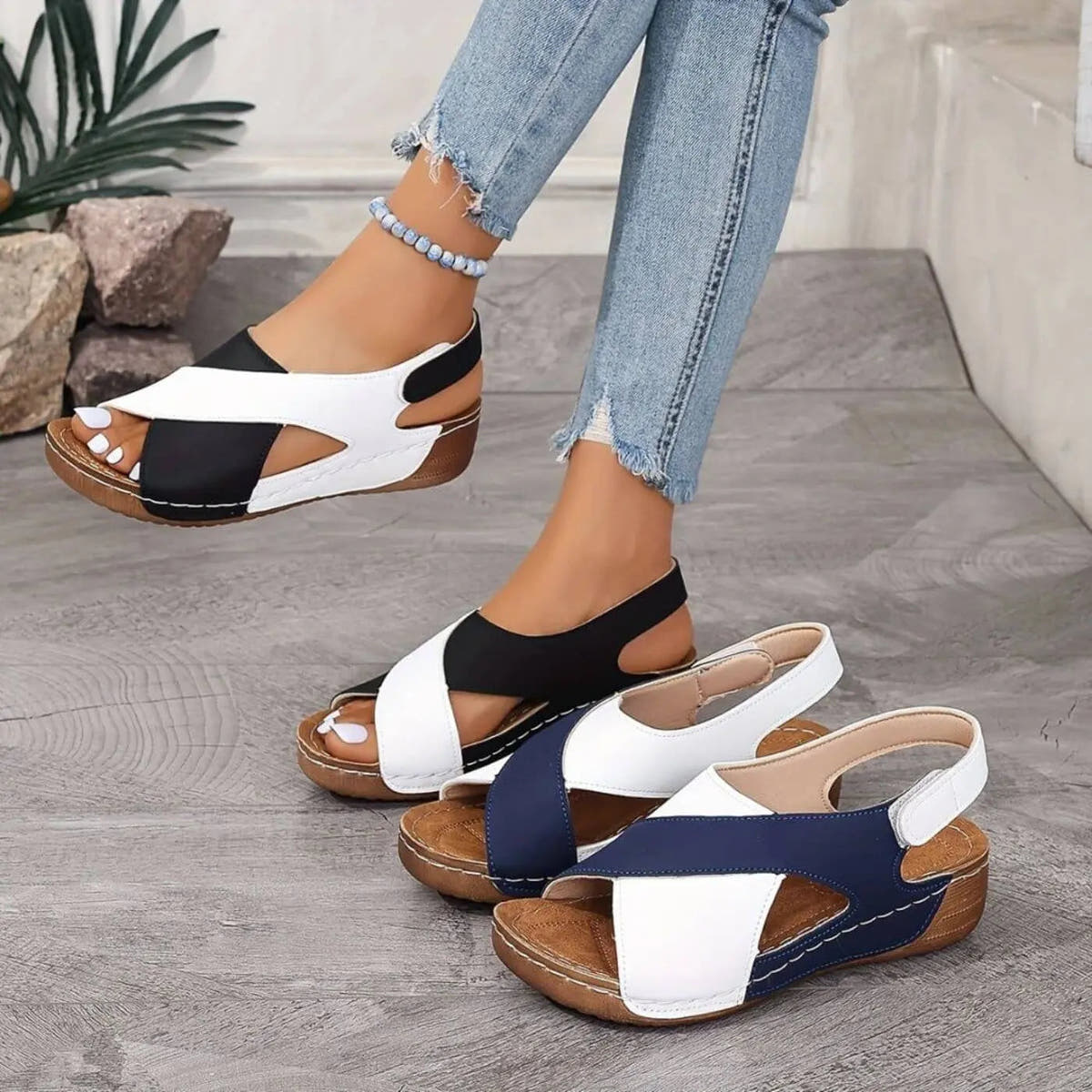 Nicole comfort open toe sandals