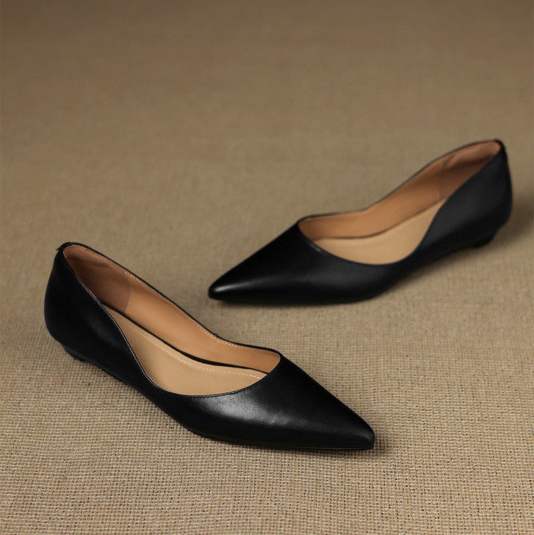 Arla Leather Flats
