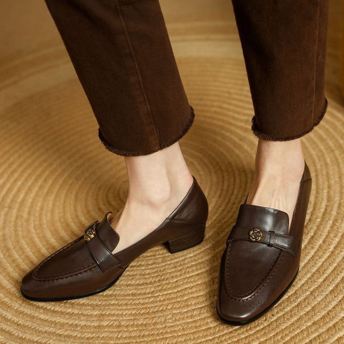 Velisse Leather Loafers