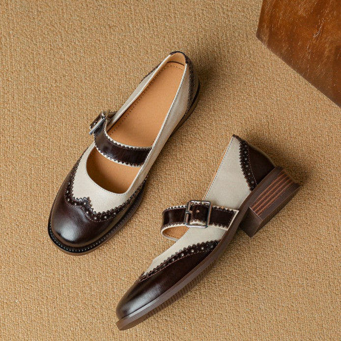Morren Leather Mary Janes