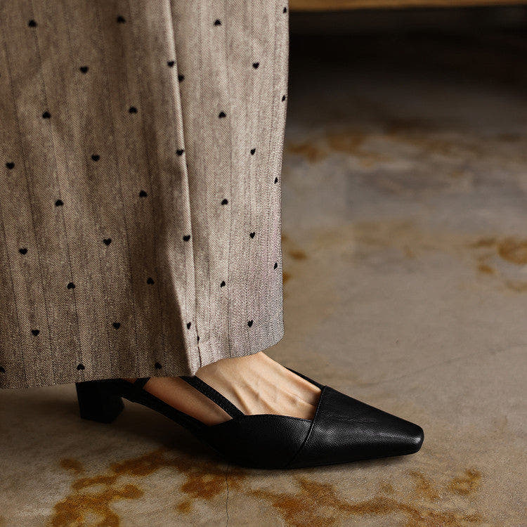 Amberly | Comfort Slingback Heels