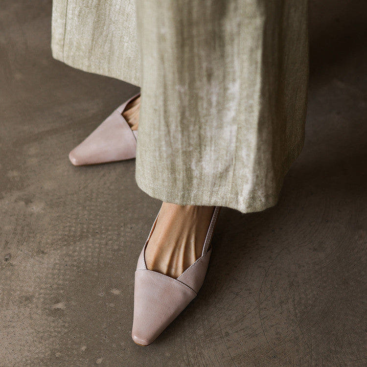 Amberly | Comfort Slingback Heels