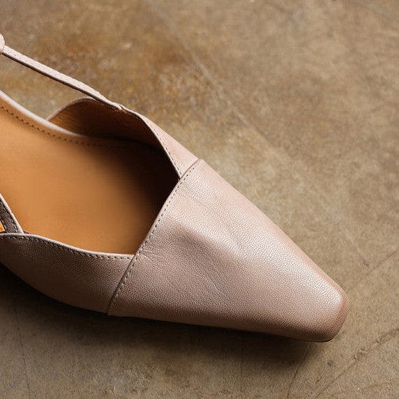Amberly | Comfort Slingback Heels