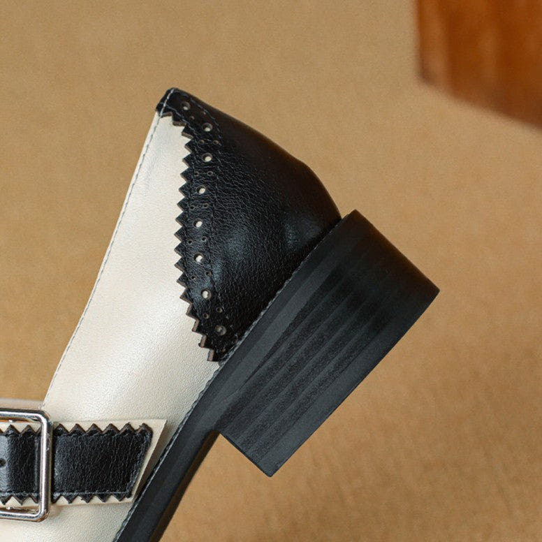 Morren Leather Mary Janes