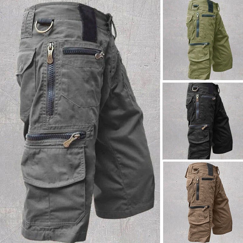 Grant | Cotton Cargo Shorts