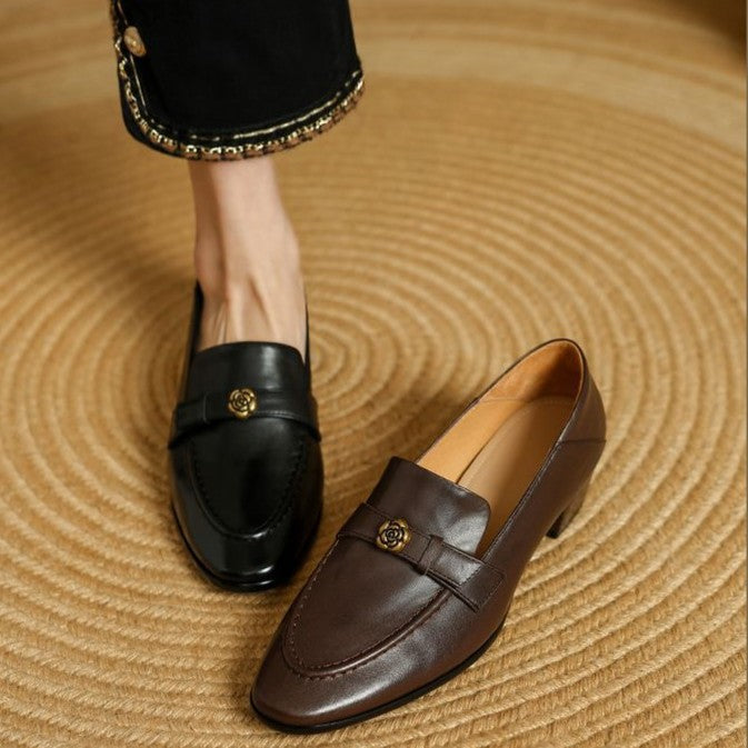 Velisse Leather Loafers