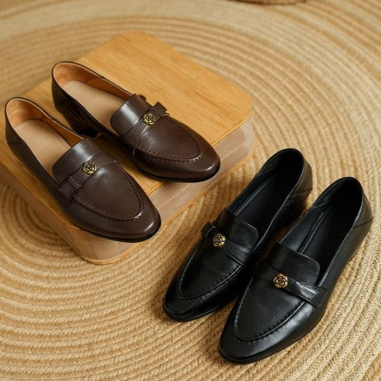 Velisse Leather Loafers