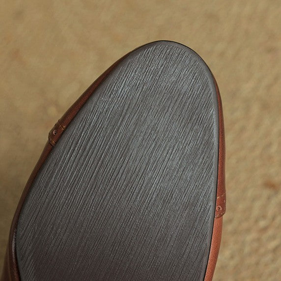 Esmira T-Strap Leather Mary Janes