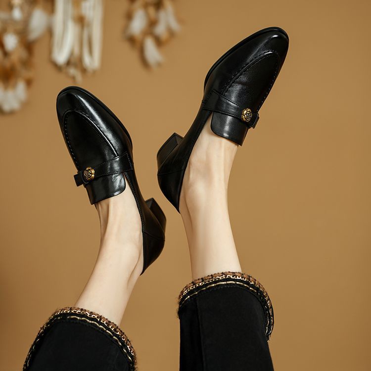 Velisse Leather Loafers