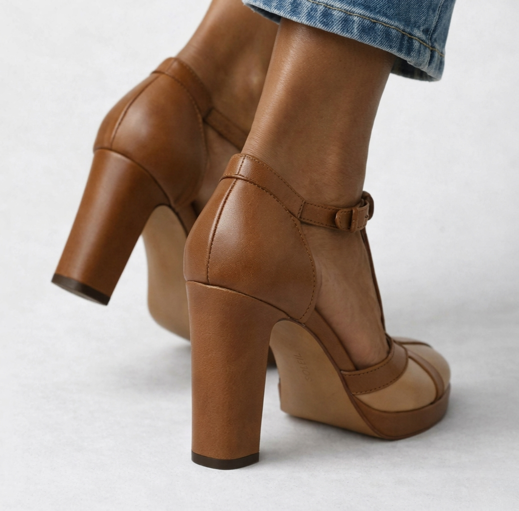 Ewa | Elegant Side-Buckle Heels