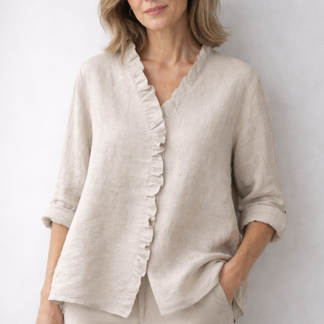 Luisa | Ruffled Shirt