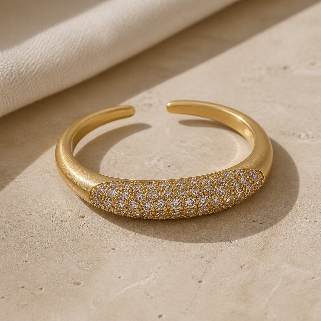 Pavé Marquise Stacking Ring