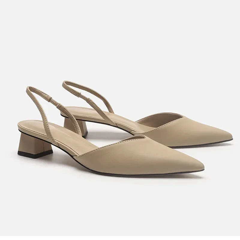 Aliyah | Comfort Slingback Heels