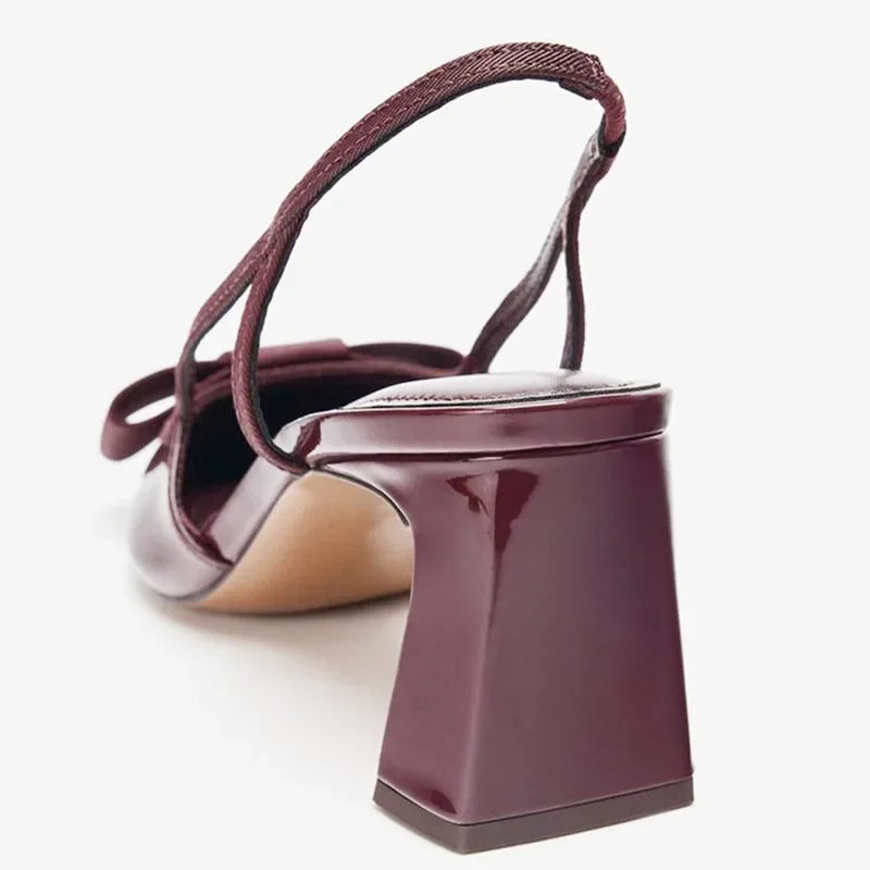 Allira | Comfort Slingback Heels