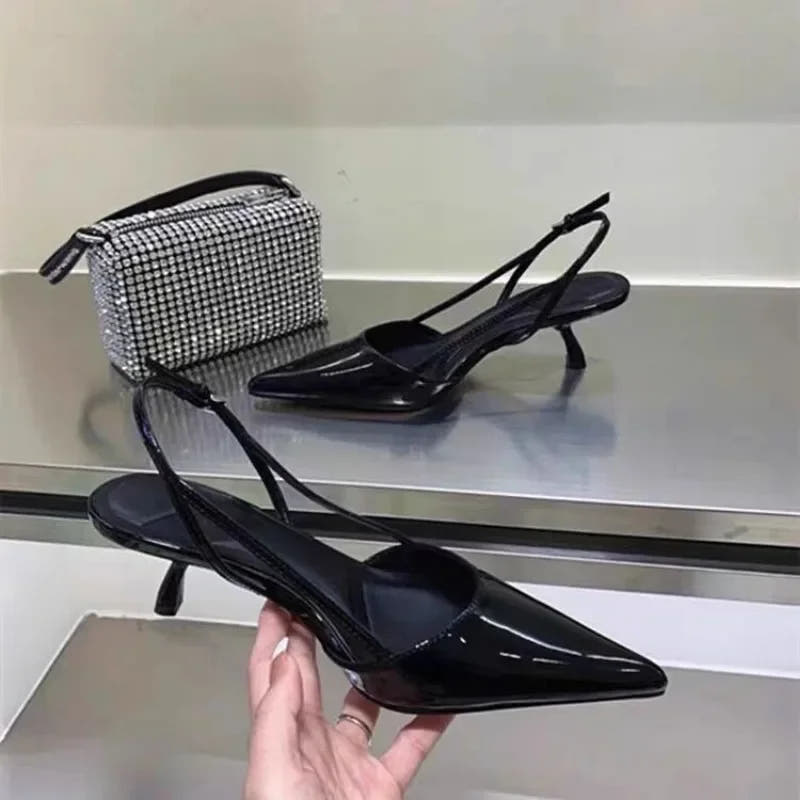 Anika | Comfort Slingback Heels