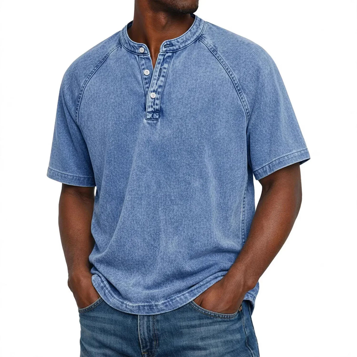 Elliot | Vintage Short Sleeve Henley