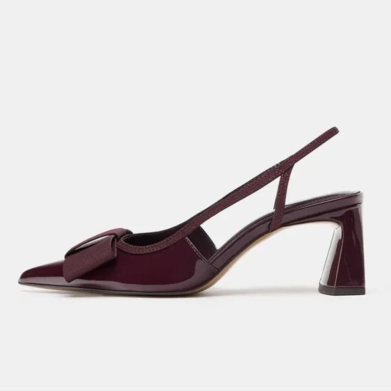 Allira | Comfort Slingback Heels