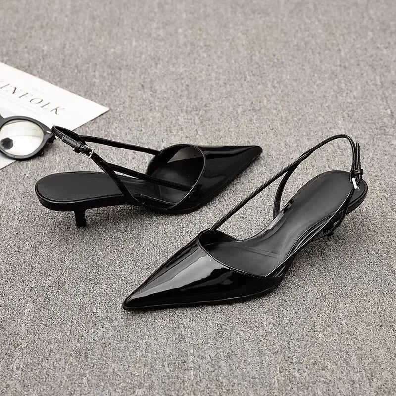 Anika | Comfort Slingback Heels