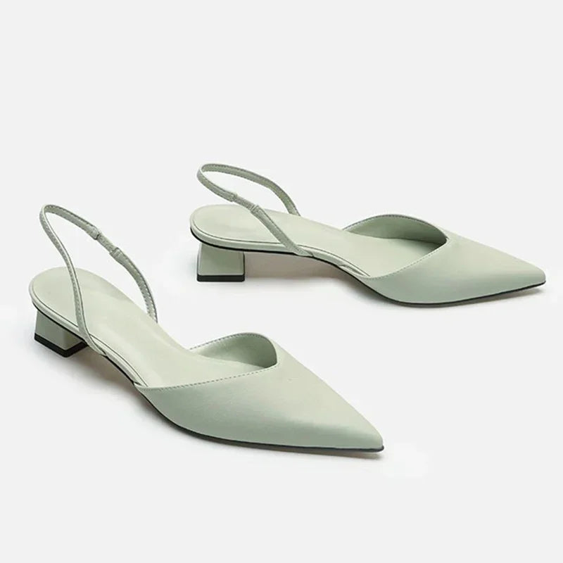 Aliyah | Comfort Slingback Heels