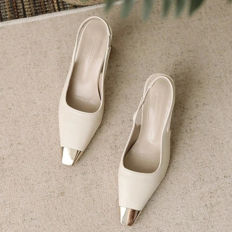Layla | Comfort Slingback Heels