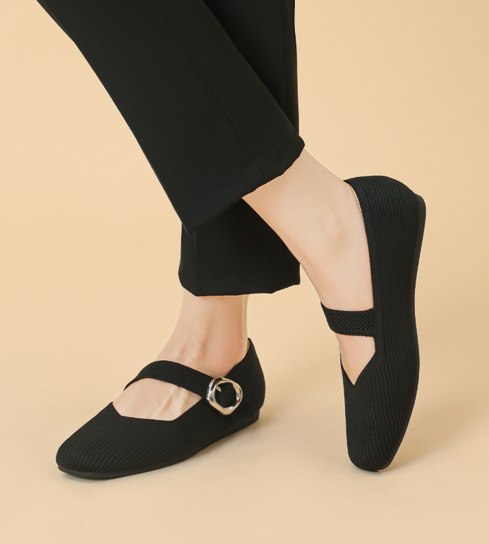 Bernadette | Wide-Fit Comfort Flats
