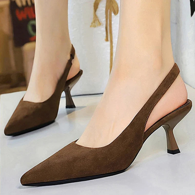 Aiyana | Comfort Pointed-Toe Heels