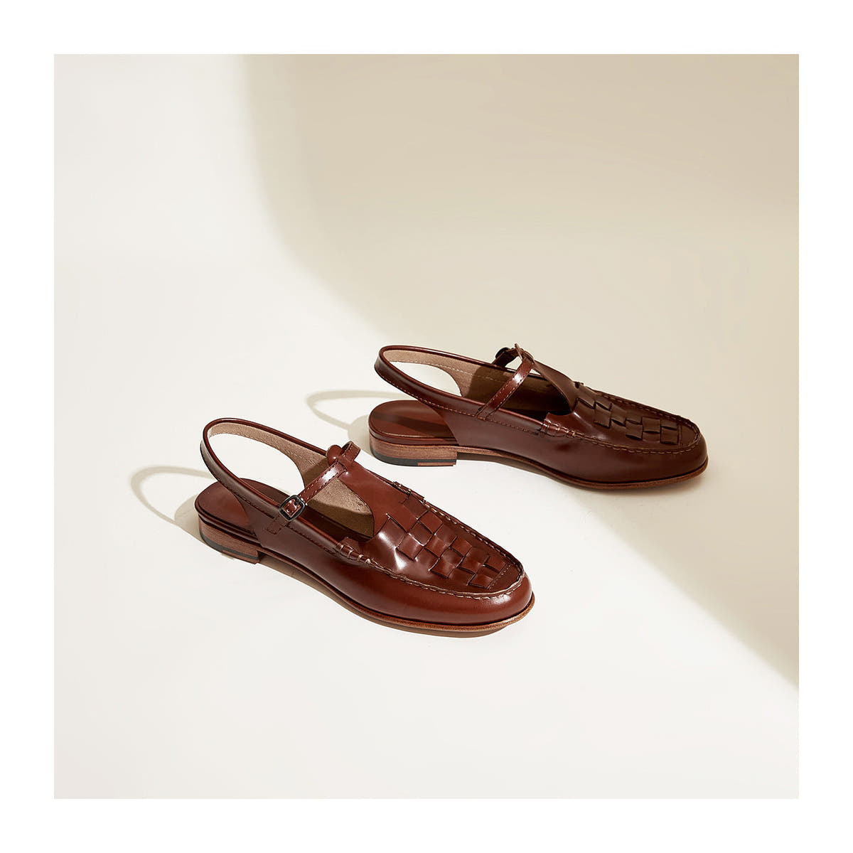 Eliara | Woven Buckle Sandals