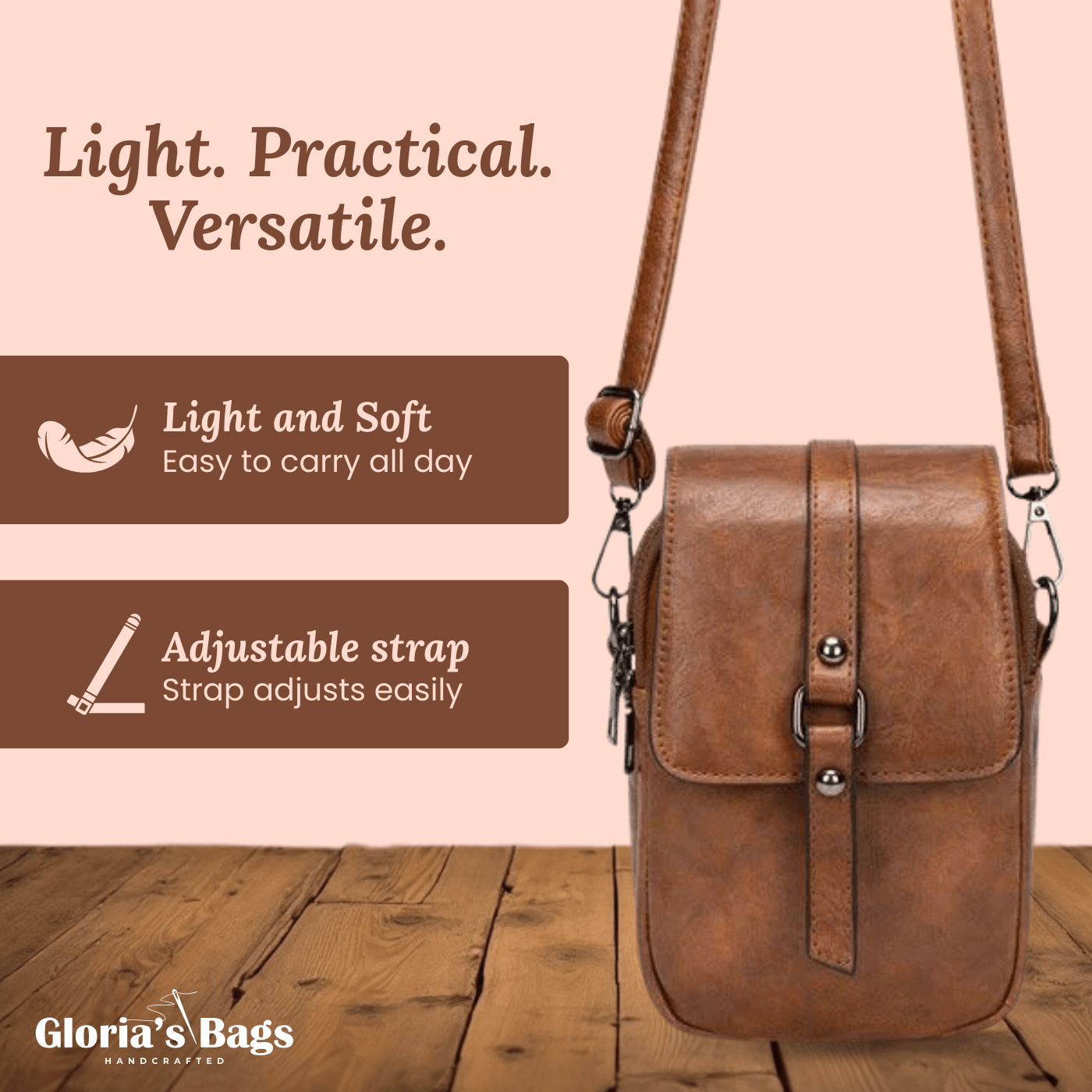 Donatella's Flap Carry | Crossbody Bag