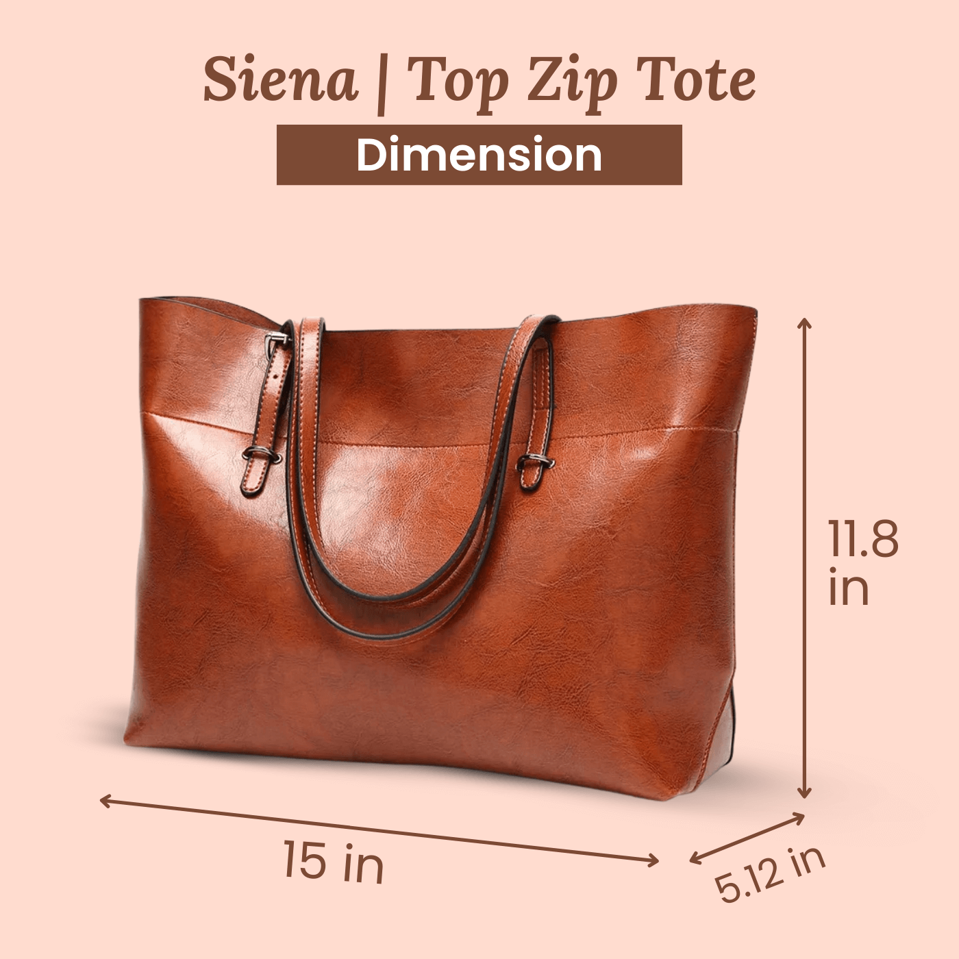 Francesca's Sleek Essential | Tote Bag