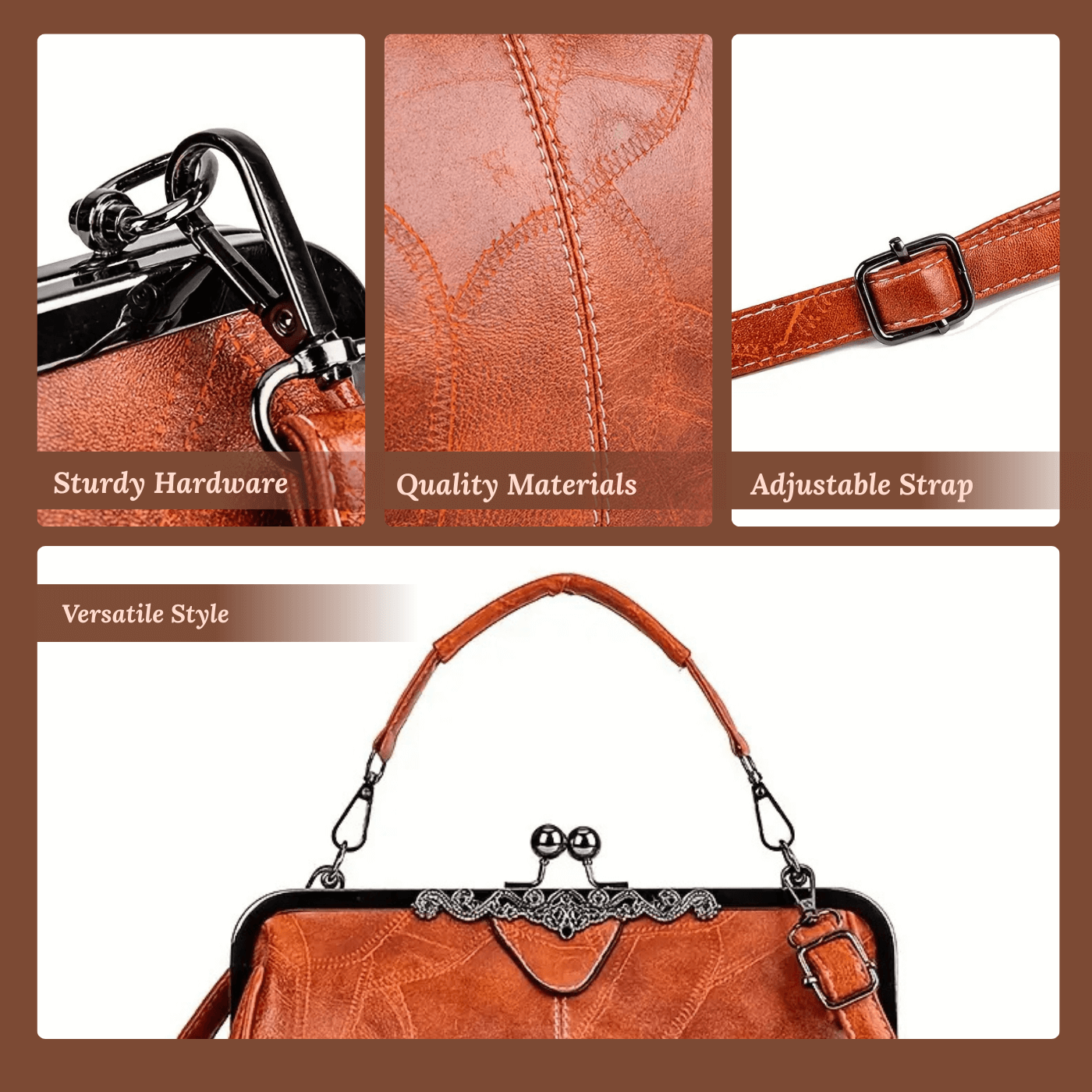 Carlotta's Frame Elegance | Handbag