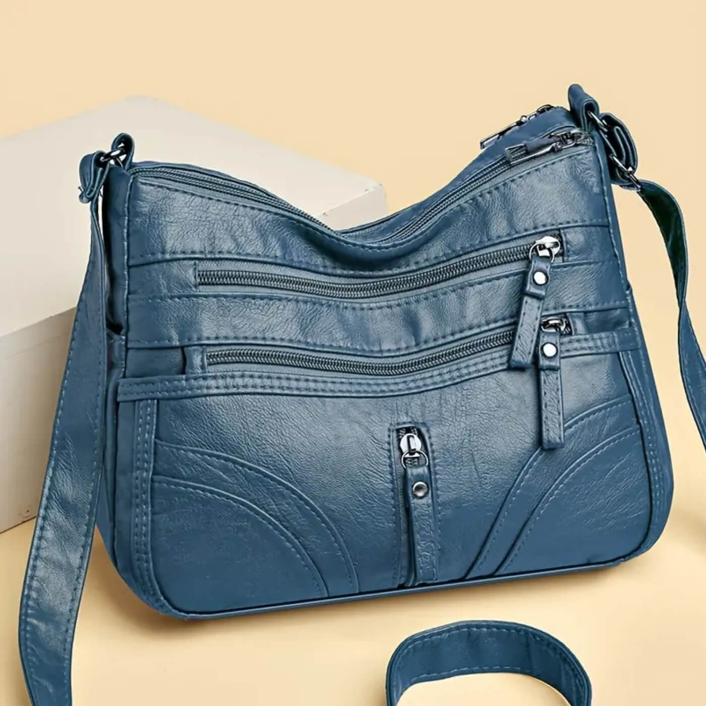 Giulia's Multi-Zip | Crossbody Bag