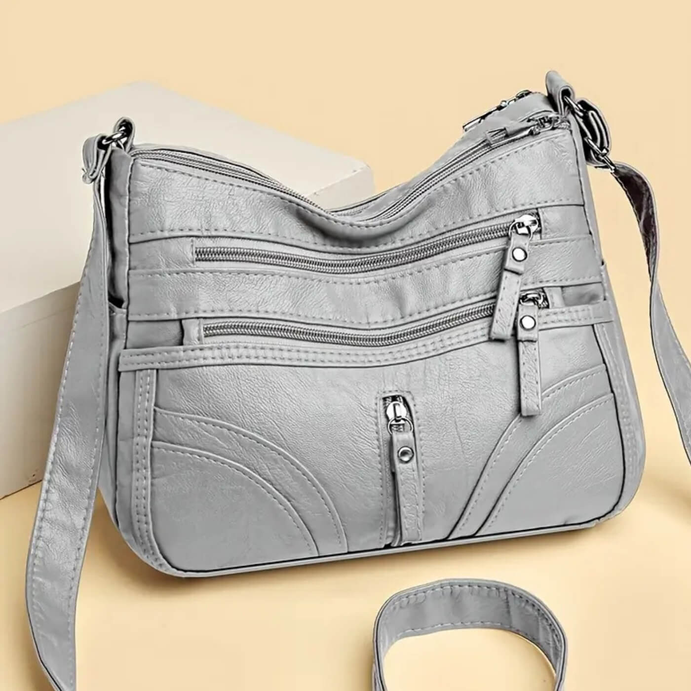 Giulia's Multi-Zip | Crossbody Bag