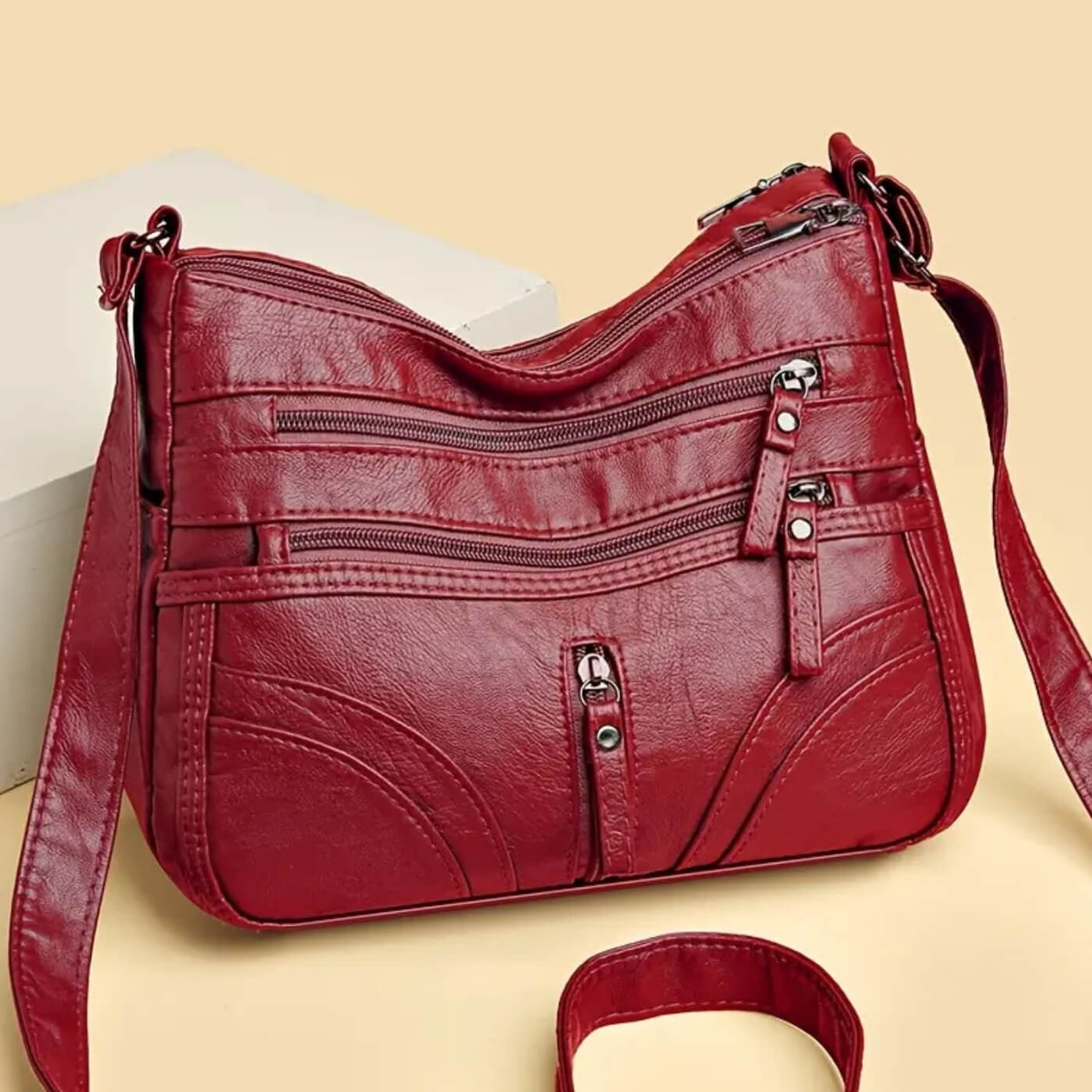 Giulia's Multi-Zip | Crossbody Bag