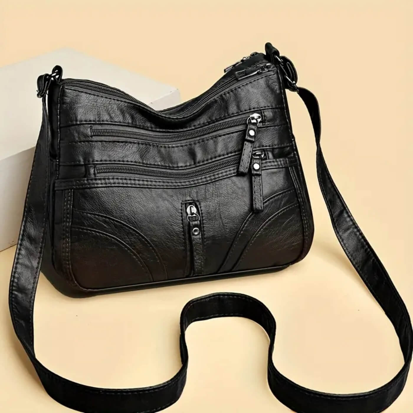 Giulia's Multi-Zip | Crossbody Bag