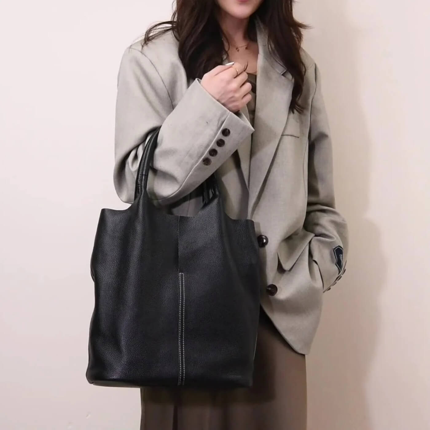 Stella's Structured Tote | Shoulder Bag